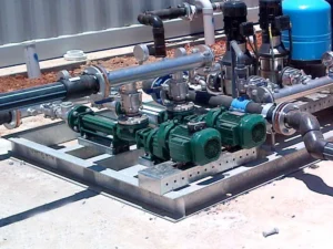 What is a wet rotor pump
